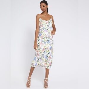 Alice + Olivia Harmony Floral Midi Dress, Size 4